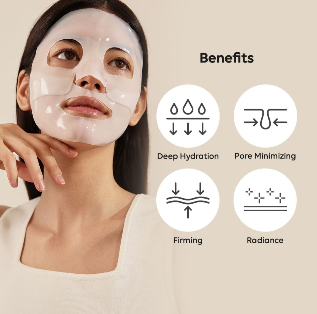 Mask Deep Collagen-Real Bio MASK DEEP REAL BIO-COLLAGEN 27枚　Biodance – Glow Own Your Unmask | Biodance パック・フェイスマスク