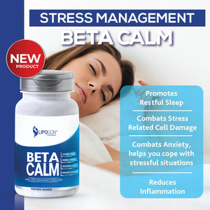 Lipogon Beta Calm for Stress Management